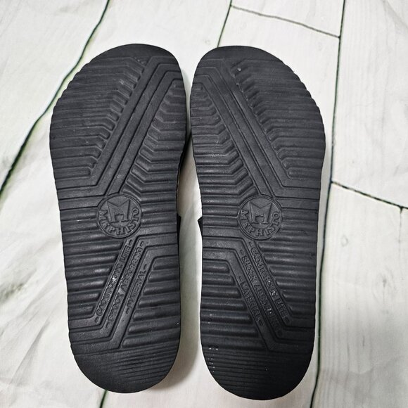 MEPHISTO Caoutchouc Lite Buckle Suede Strap Slide Sandals~Size 36 - Picture 9 of 9